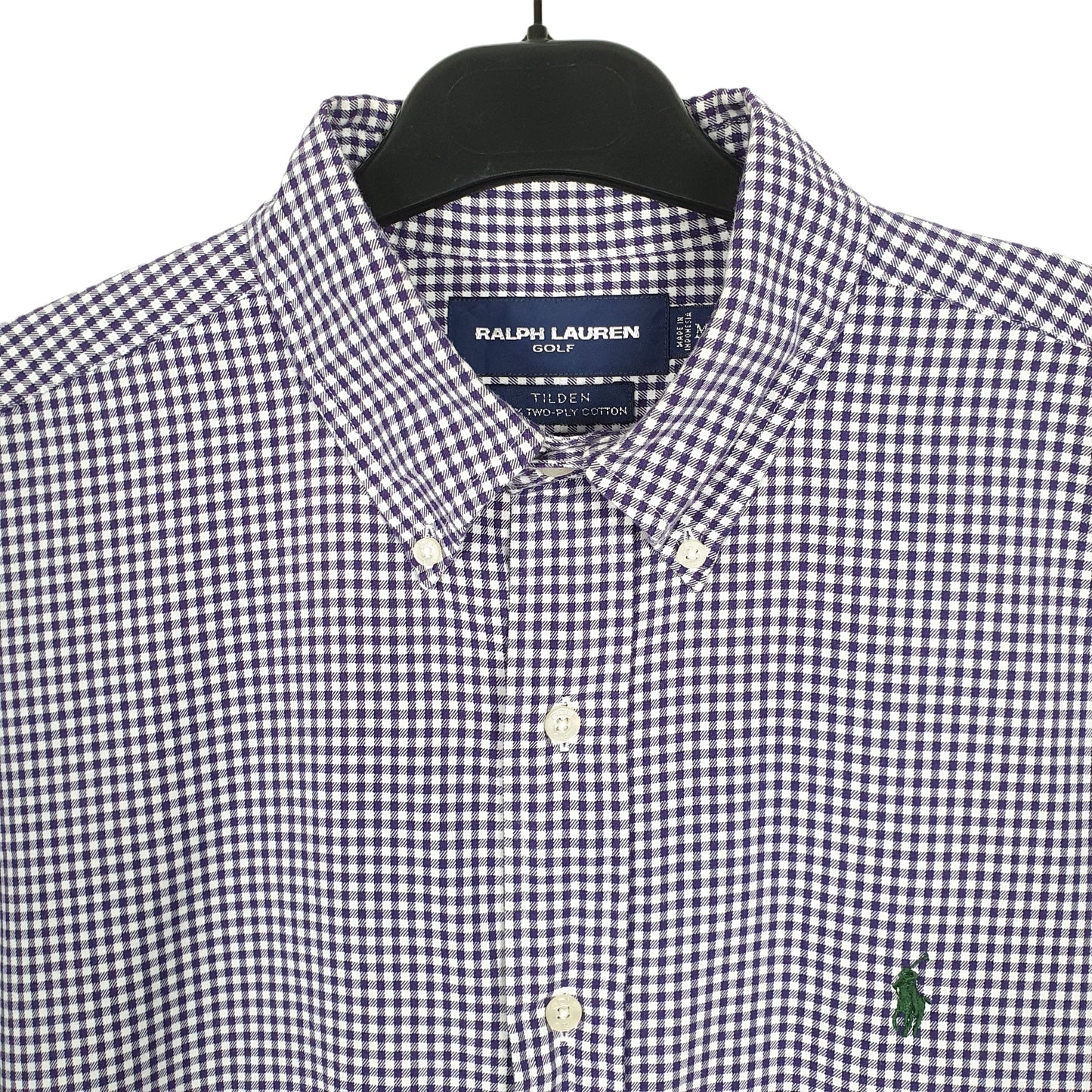 Ralph Lauren Long Sleeve Regular Fit Check Shirt Purple