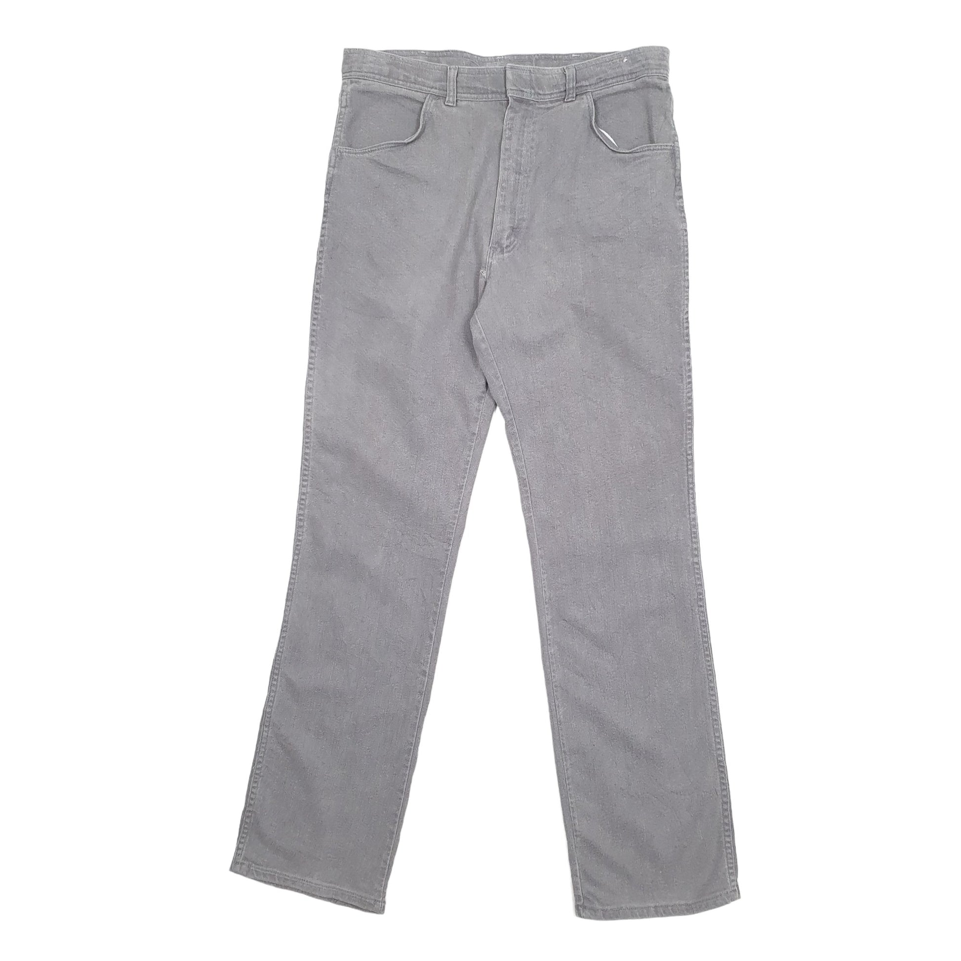Wrangler Regular Straight Fit Jeans W34 L34 Grey