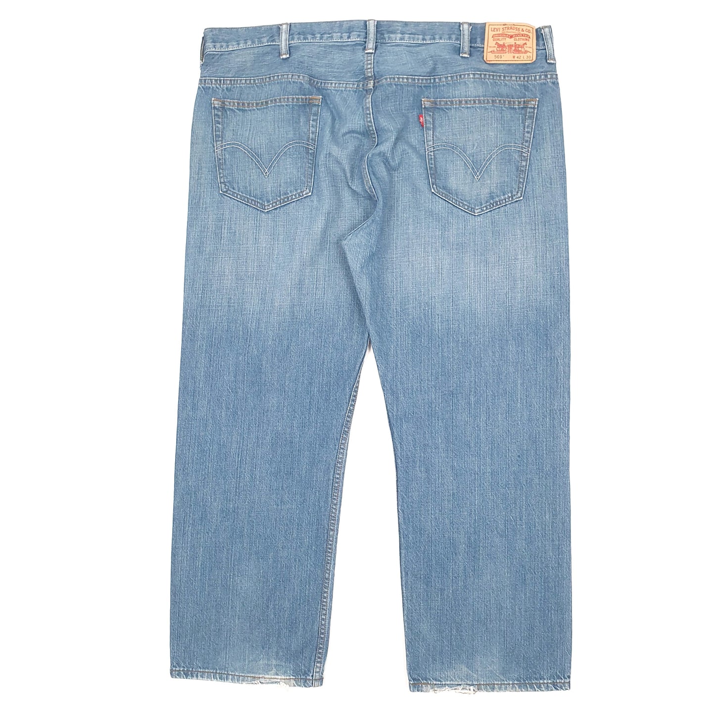 Levis 569 Loose Fit Jeans W44 L30 Blue