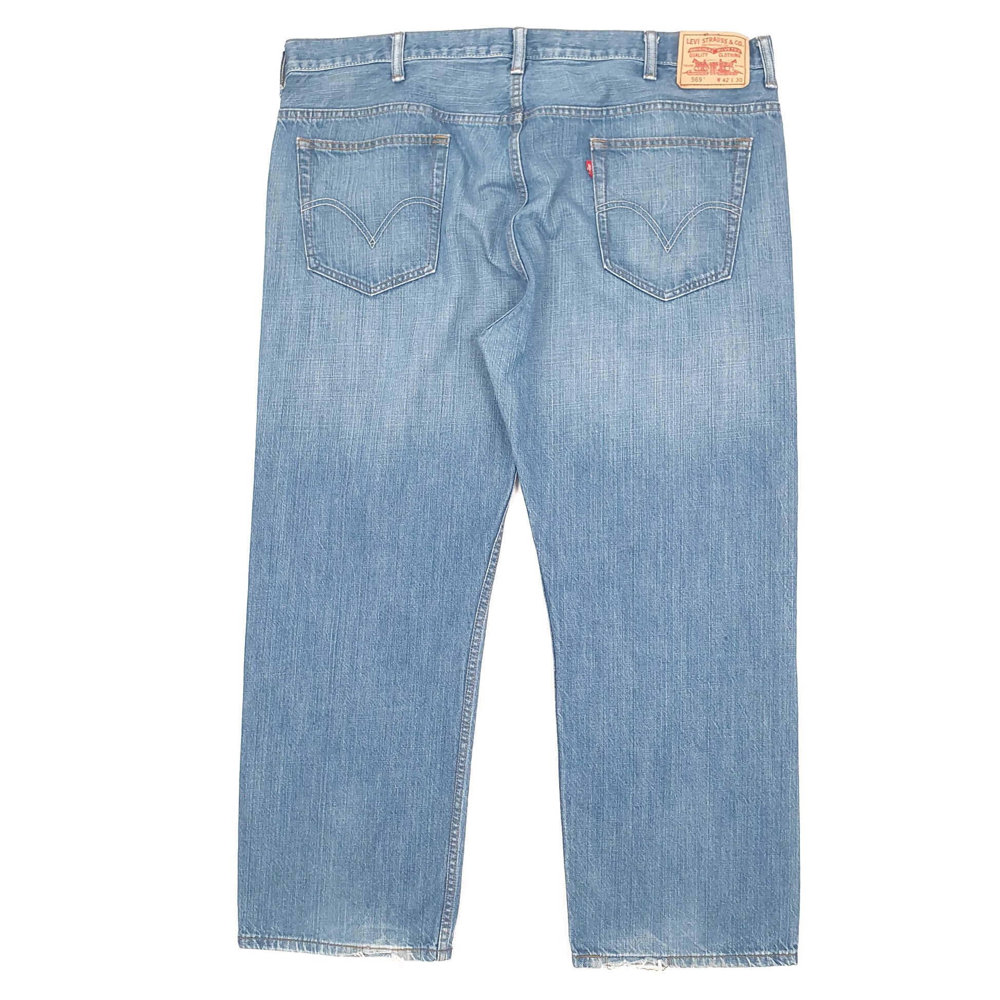 Levis 569 Loose Fit Jeans W44 L30 Blue