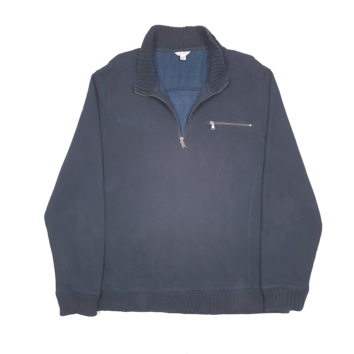 Calvin Klein Quarter Zip L Navy