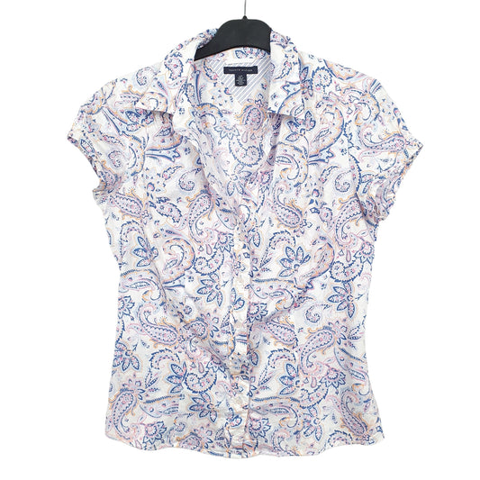 Mens Blue Tommy Hilfiger  Short Sleeve Shirt