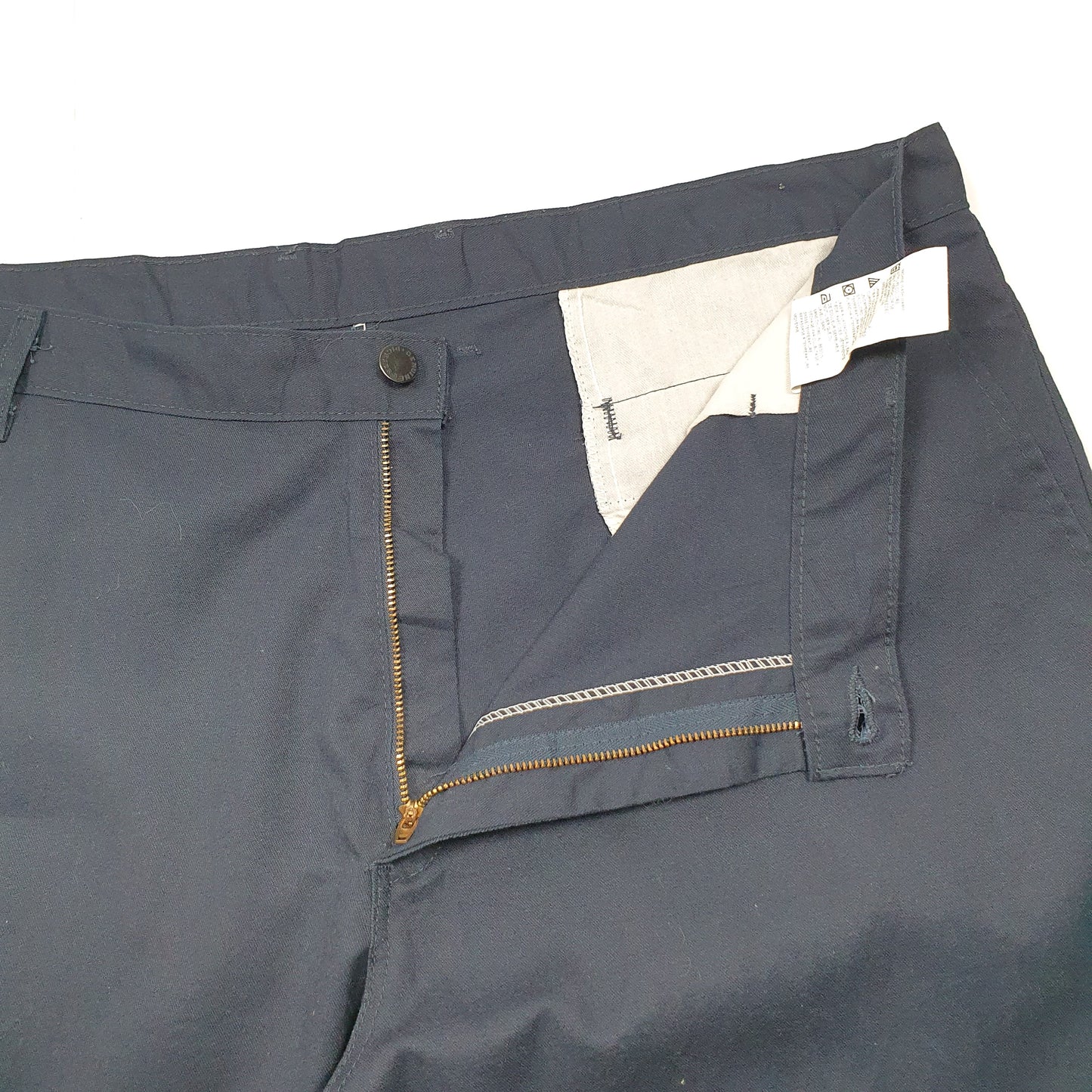 Mens Dickies Navy Chino Trousers W40 L30 Navy