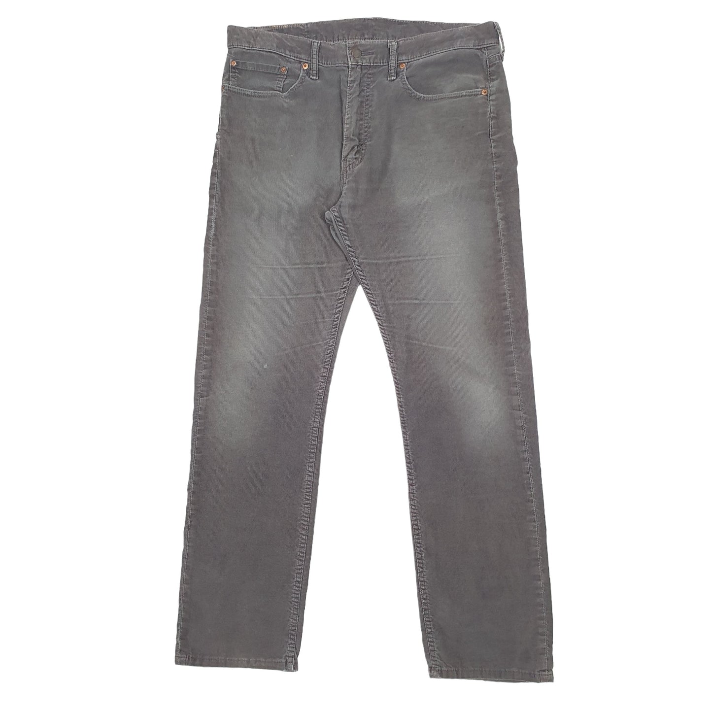 Mens Grey Levis  Corduroy Trousers