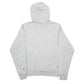 Mens Grey Champion Spellout Hoodie Jumper