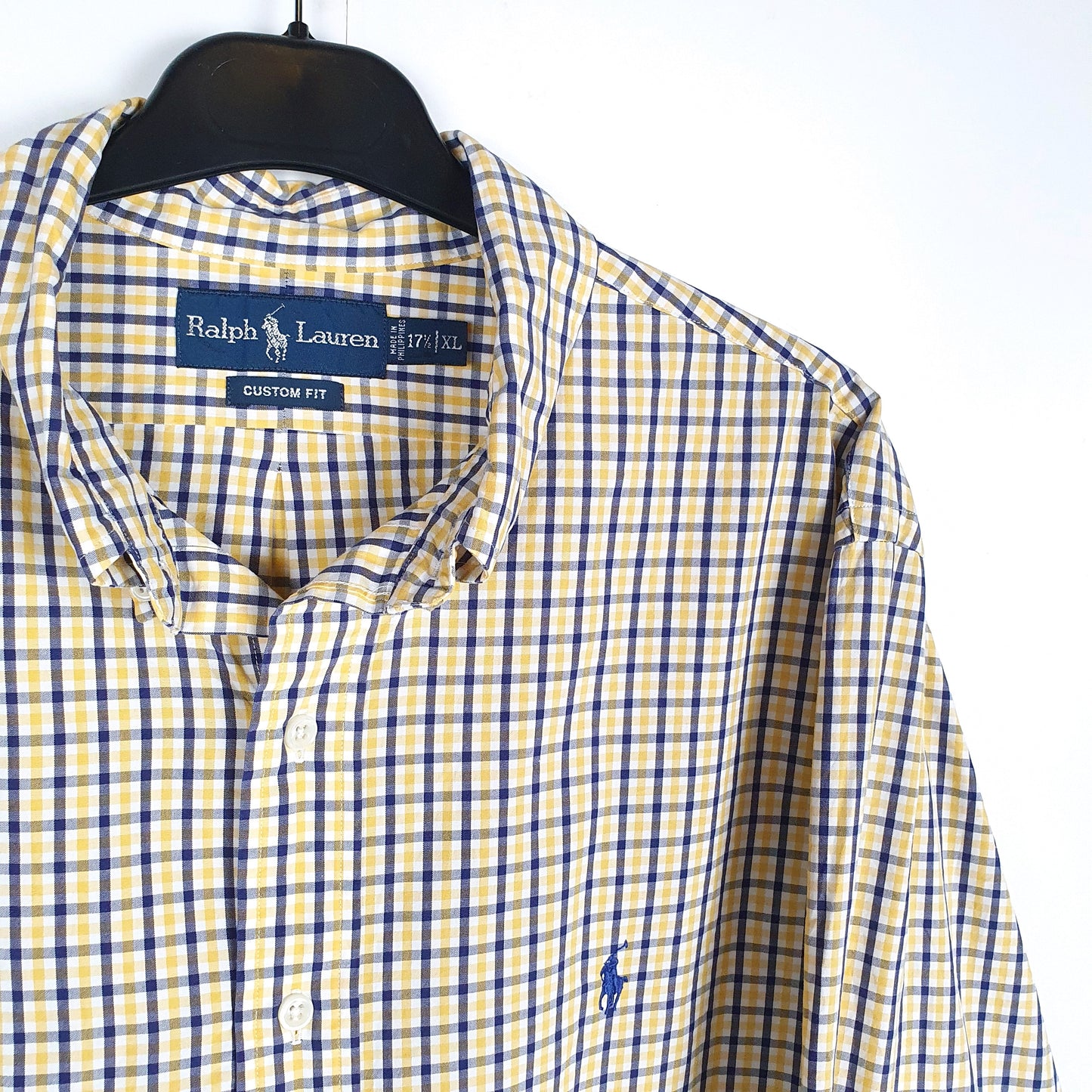 Polo Ralph Lauren Long Sleeve Custom Fit Gingham Shirt