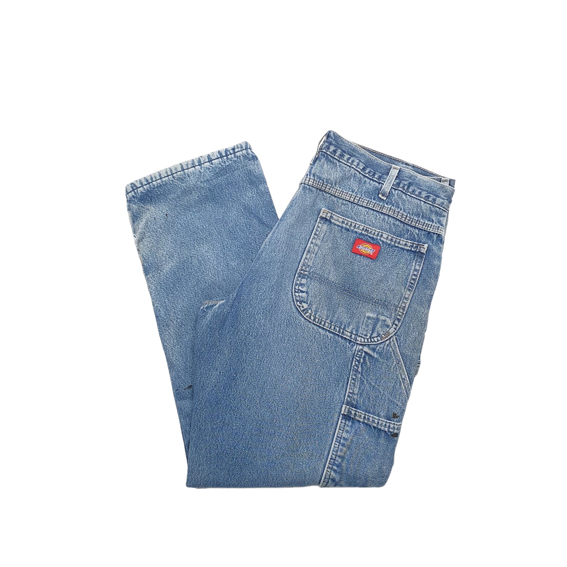 Dickies Carpenter Loose Fit Jeans W36 L32 Blue