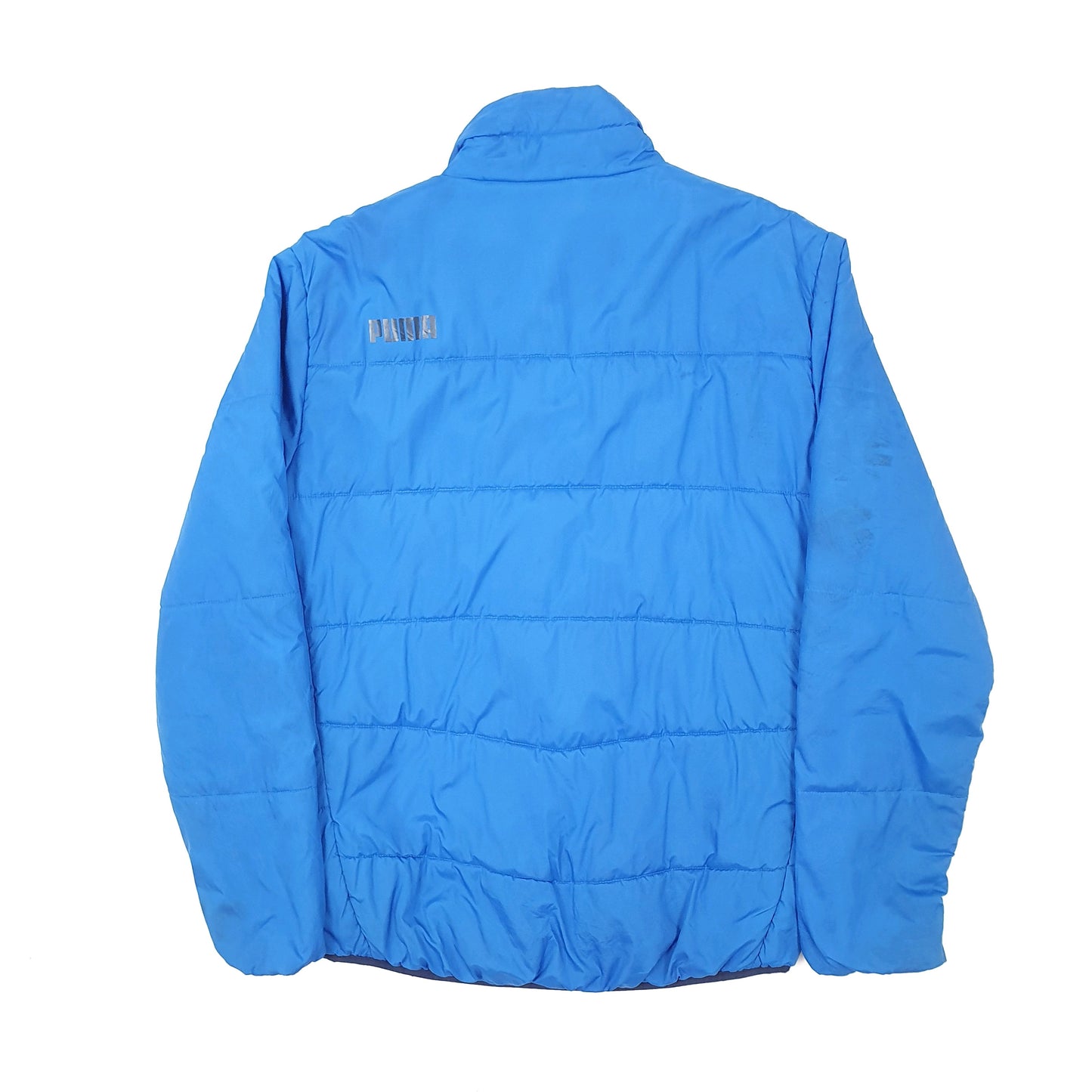 Mens Blue Puma  Puffer Jacket Coat