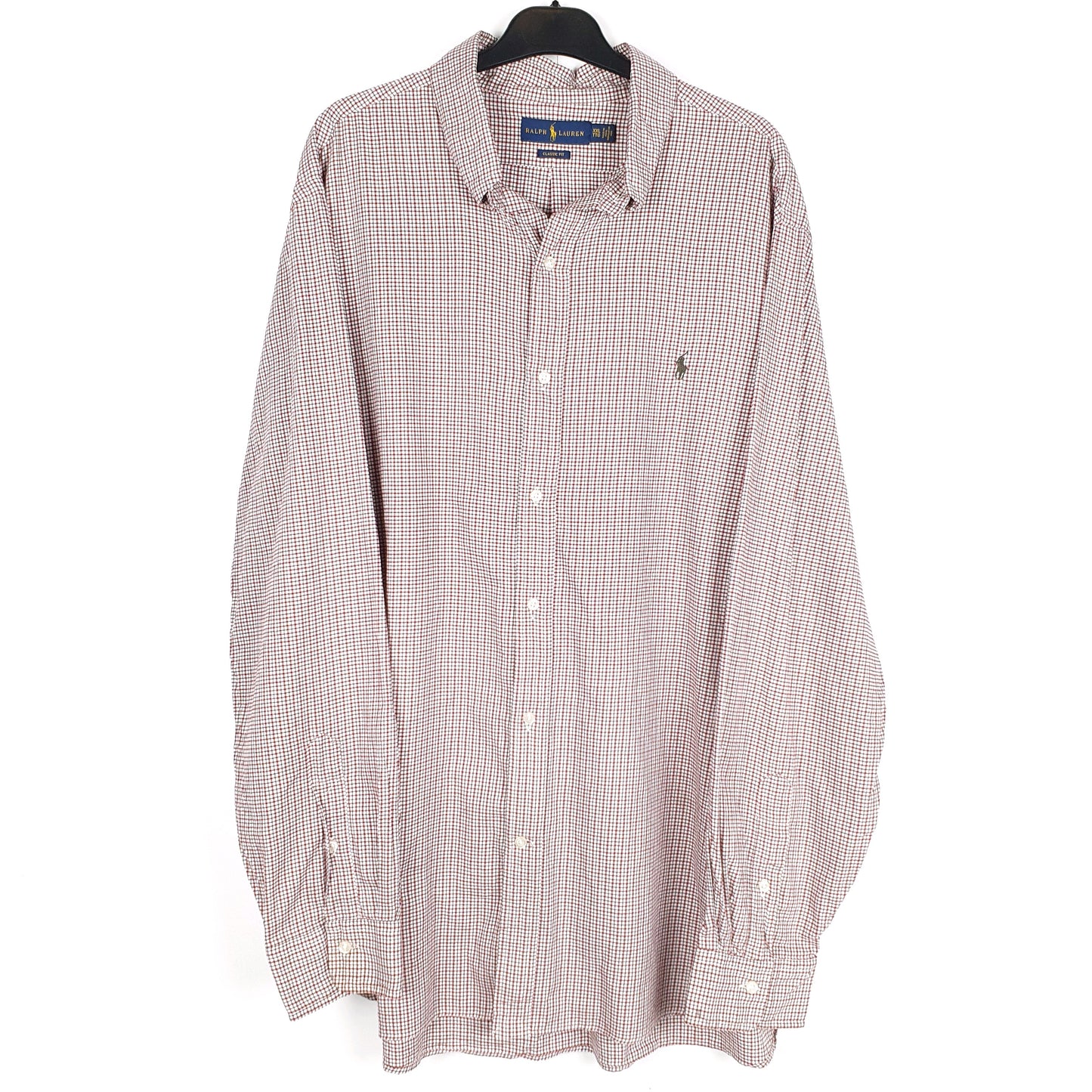 Burgundy Polo Ralph Lauren Long Sleeve Shirt