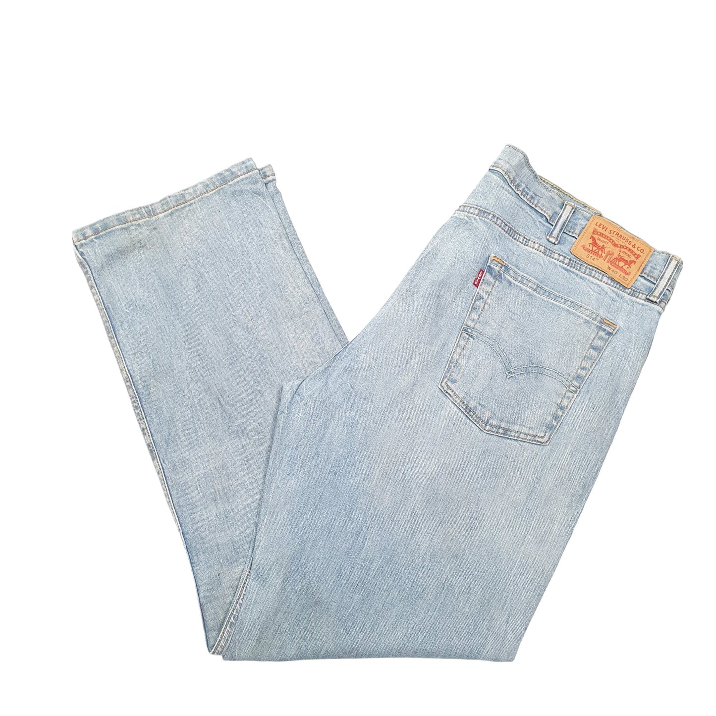 Mens Blue Levis  514 JeansW40 L30
