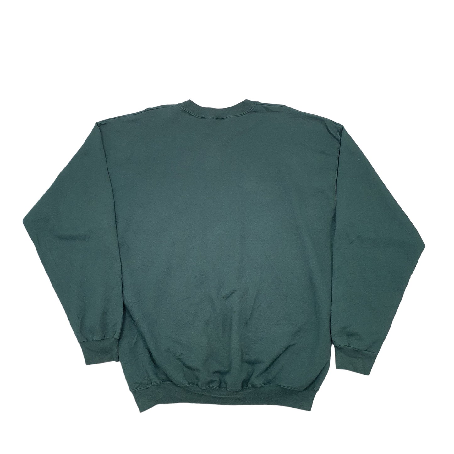 Unbranded Regis Rams American Football High School Vintage Crewneck L Green