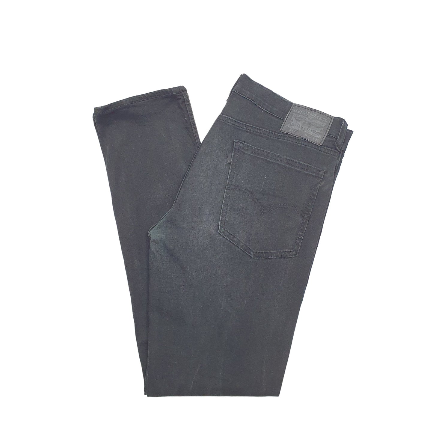Levis 511 Slim Fit Jeans W36 L36 Black