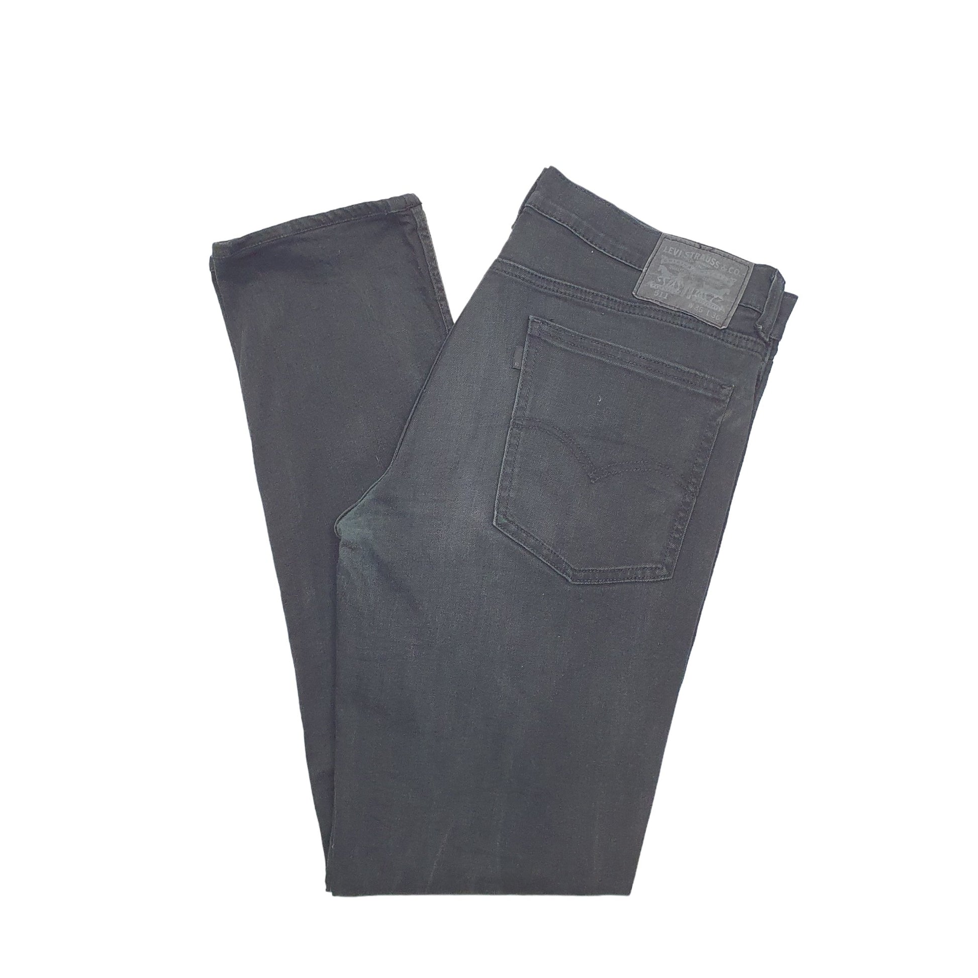 Levis 511 Slim Fit Jeans W36 L36 Black