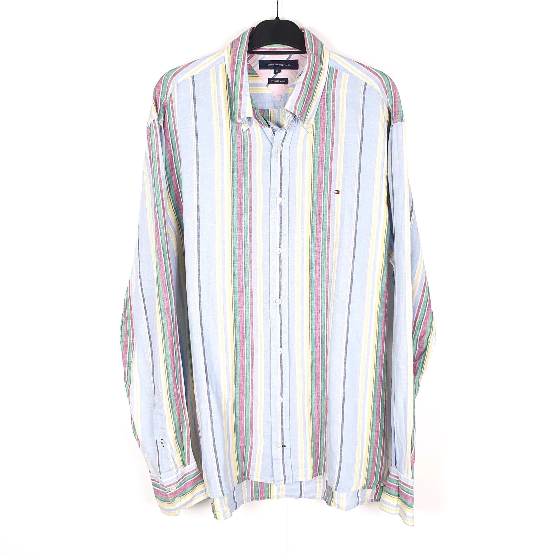 Blue Tommy Hilfiger Long Sleeve Shirt