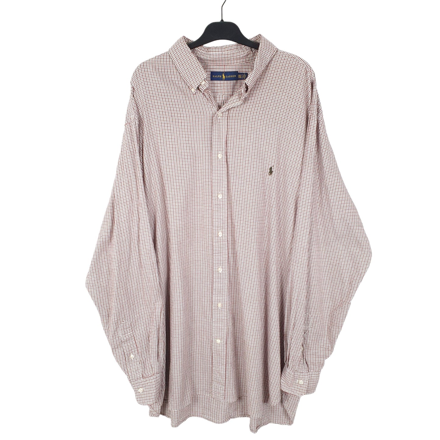 Ralph Lauren Long Sleeve Regular Fit Check Shirt White