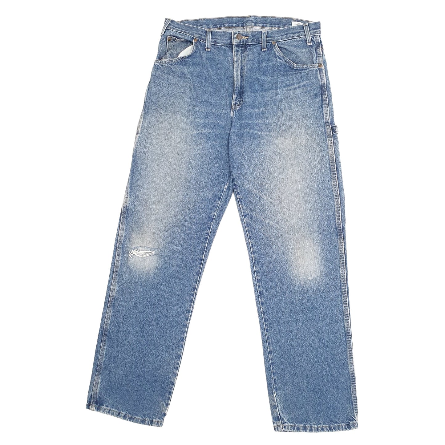 Mens Blue Dickies  Carpenter Trousers