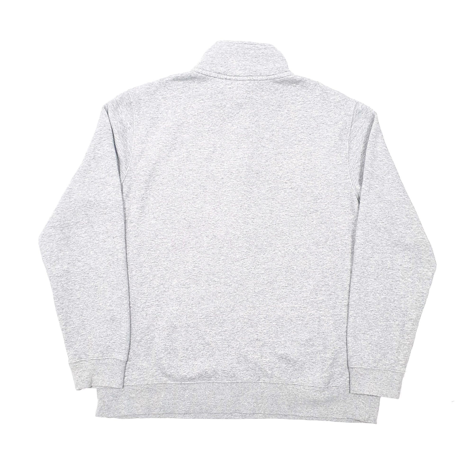 Mens Grey Nike  Quarter Zip Jumper