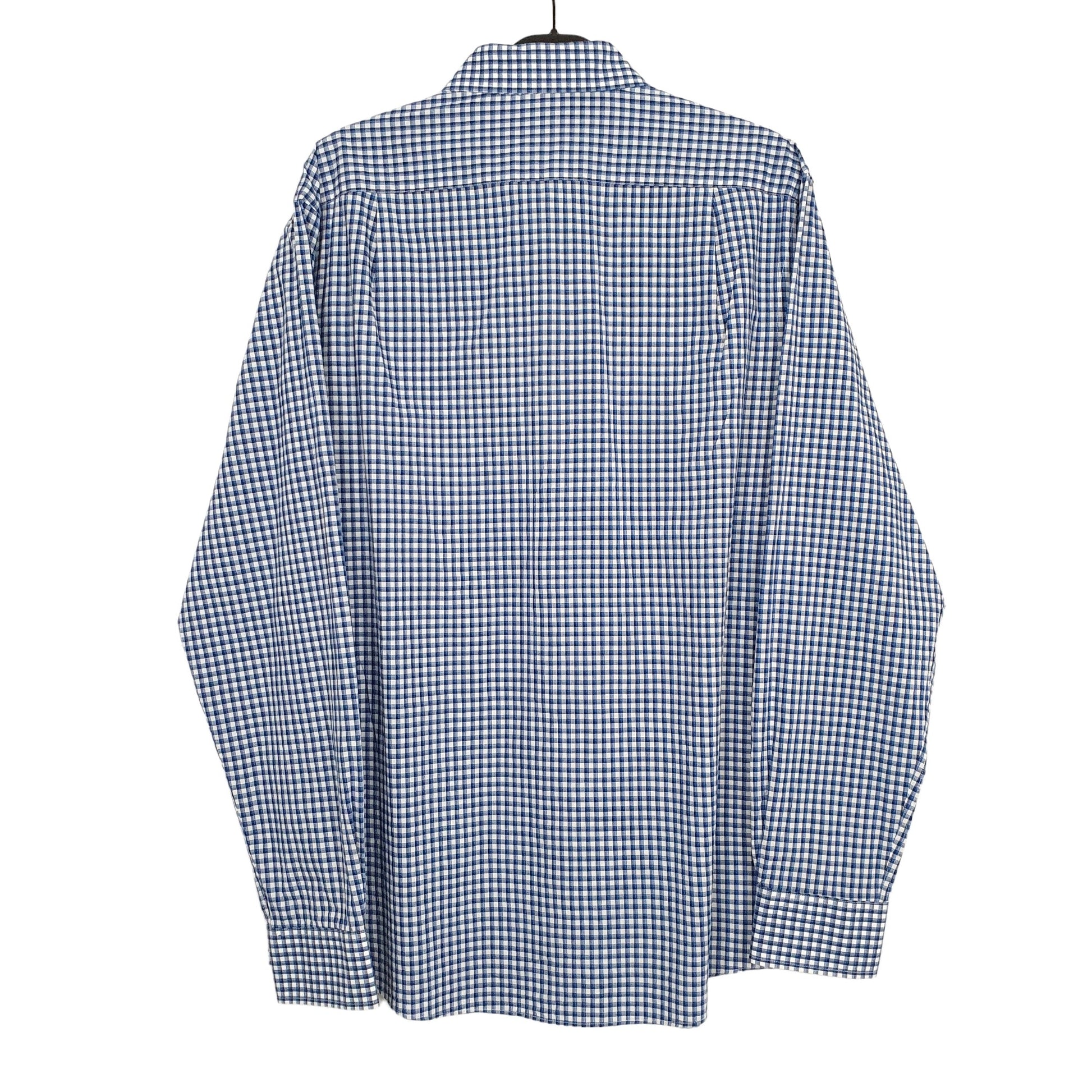 Tommy Hilfiger Long Sleeve Slim Fit Check Shirt Blue