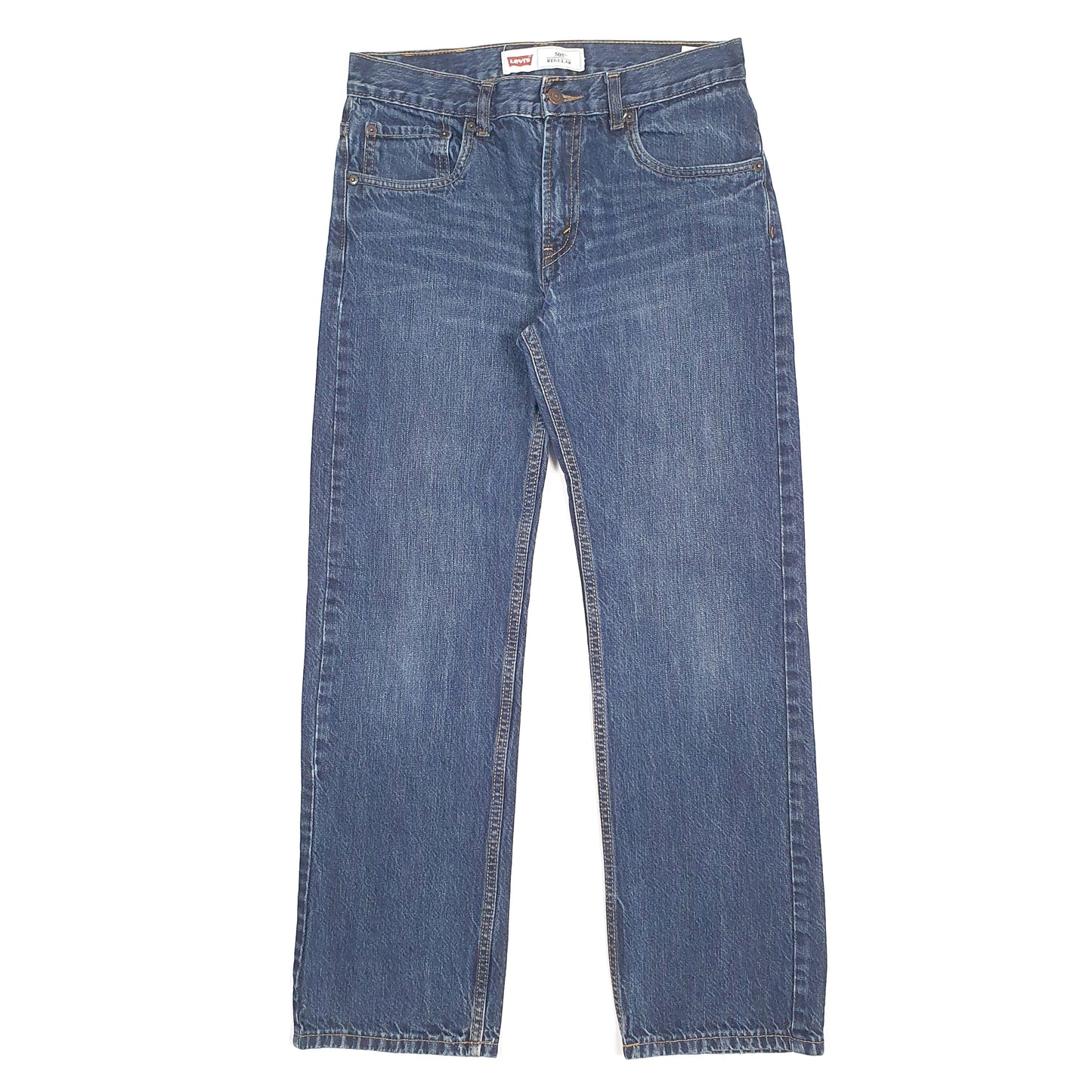 Levis 505 Regular Fit Jeans W29 L29 Blue