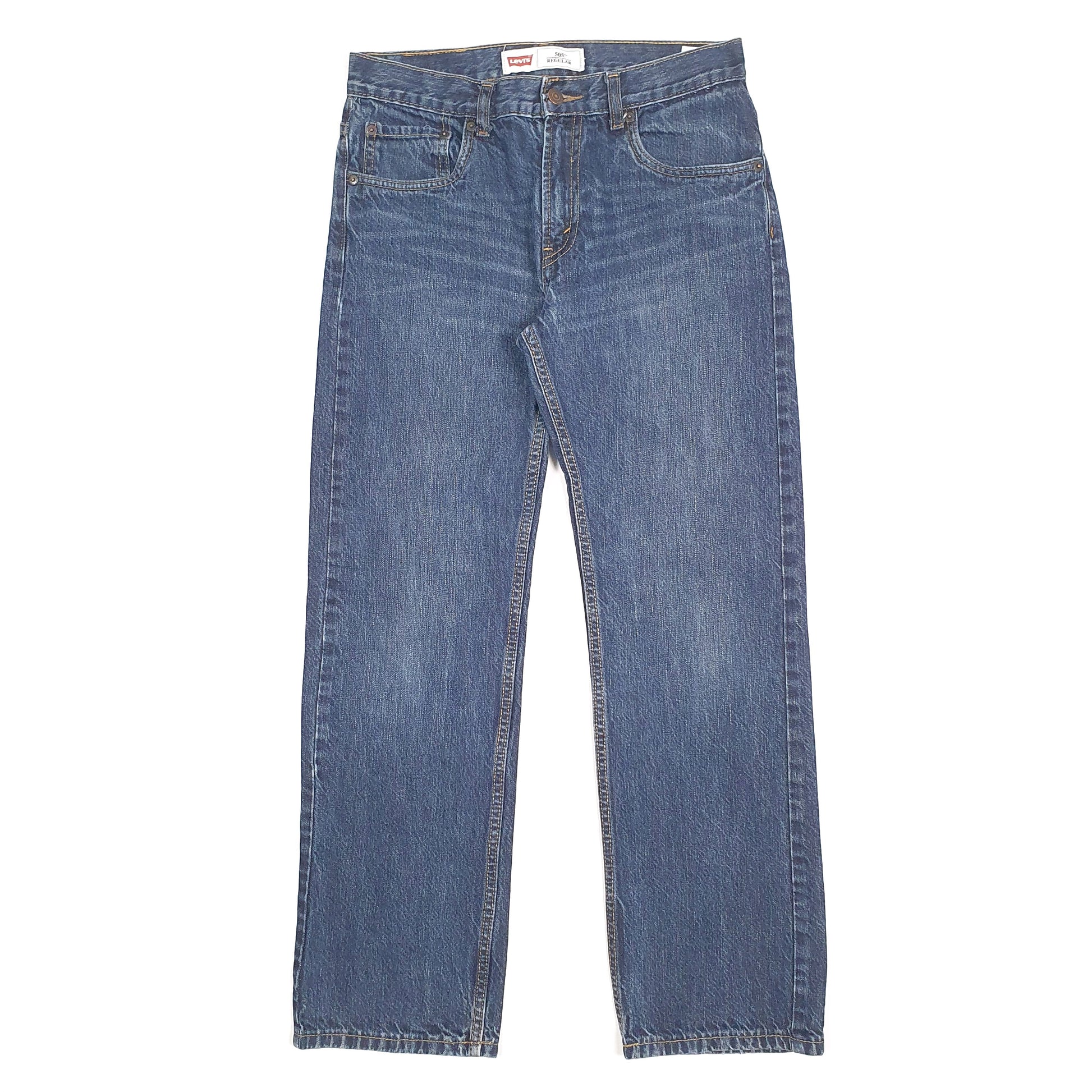 Levis 505 Regular Fit Jeans W29 L29 Blue