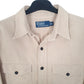 Ralph Lauren Herringbone Twill Long Sleeve Regular Fit Shirt Beige