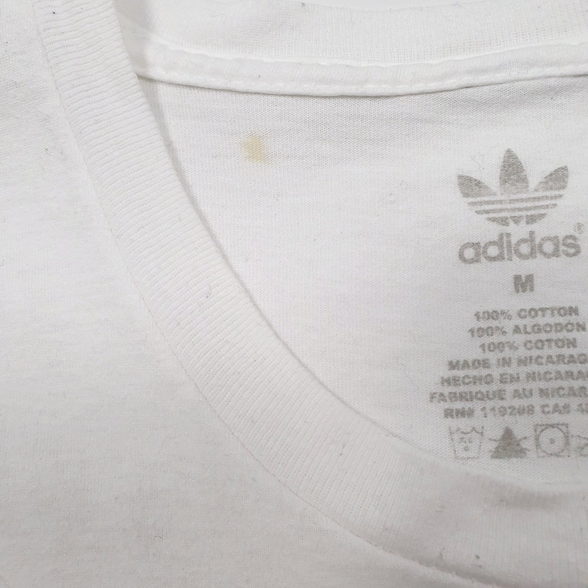 Adidas Short Sleeve T Shirt White