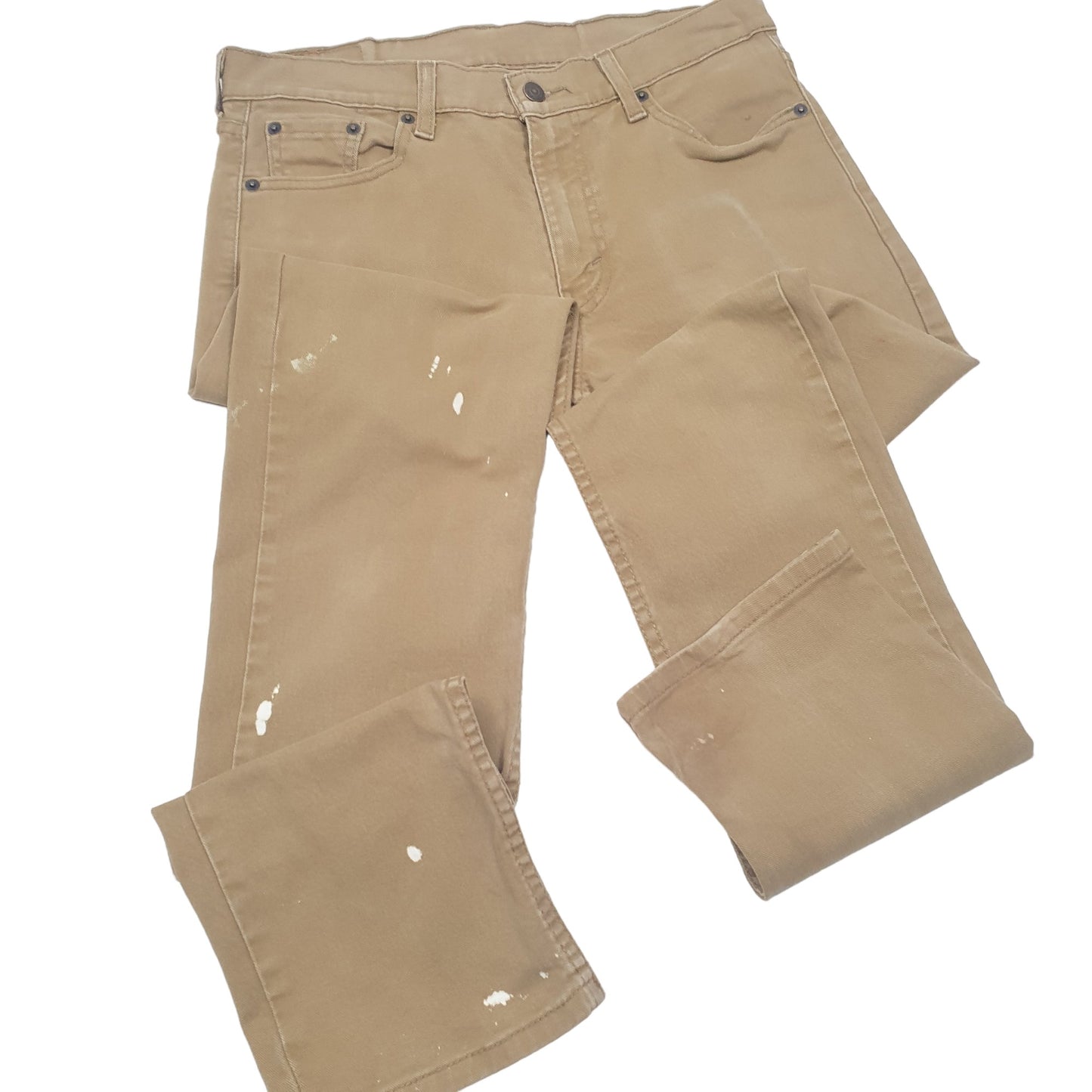 Mens Tan Levis  513 JeansW30 L32