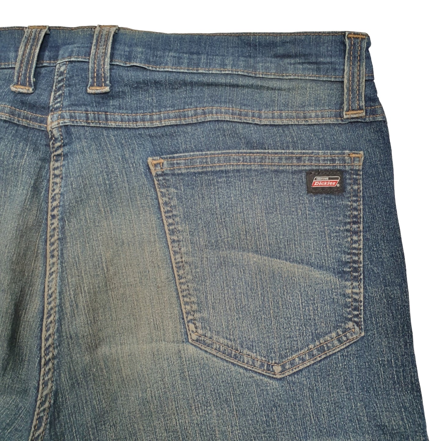 Mens Blue Dickies  Denim Shorts