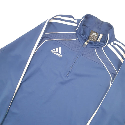 Adidas Quarter Zip S Blue