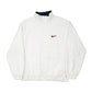 Womens White Nike Vintage 2000s Windrunner Spellout  Coat