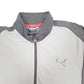 Mens Grey Puma Golf Quarter Zip Jumper