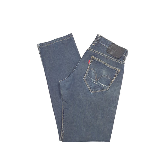Levis 514 Straight Fit Jeans W30 L31 Blue