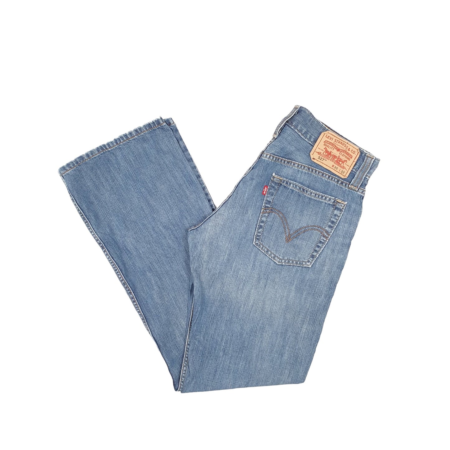 Levis 527 Bootcut Fit Jeans W30 L30 Blue