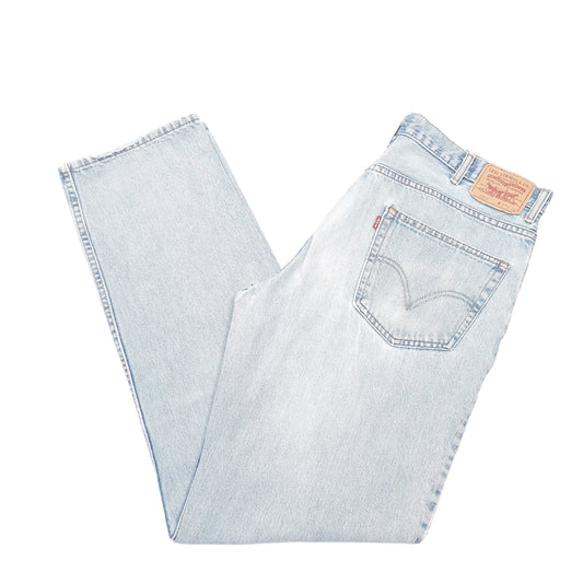 Mens Blue Levis 550 JeansW38 L36