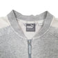 Mens Grey Puma Sweatshirt Full Zip Jumper