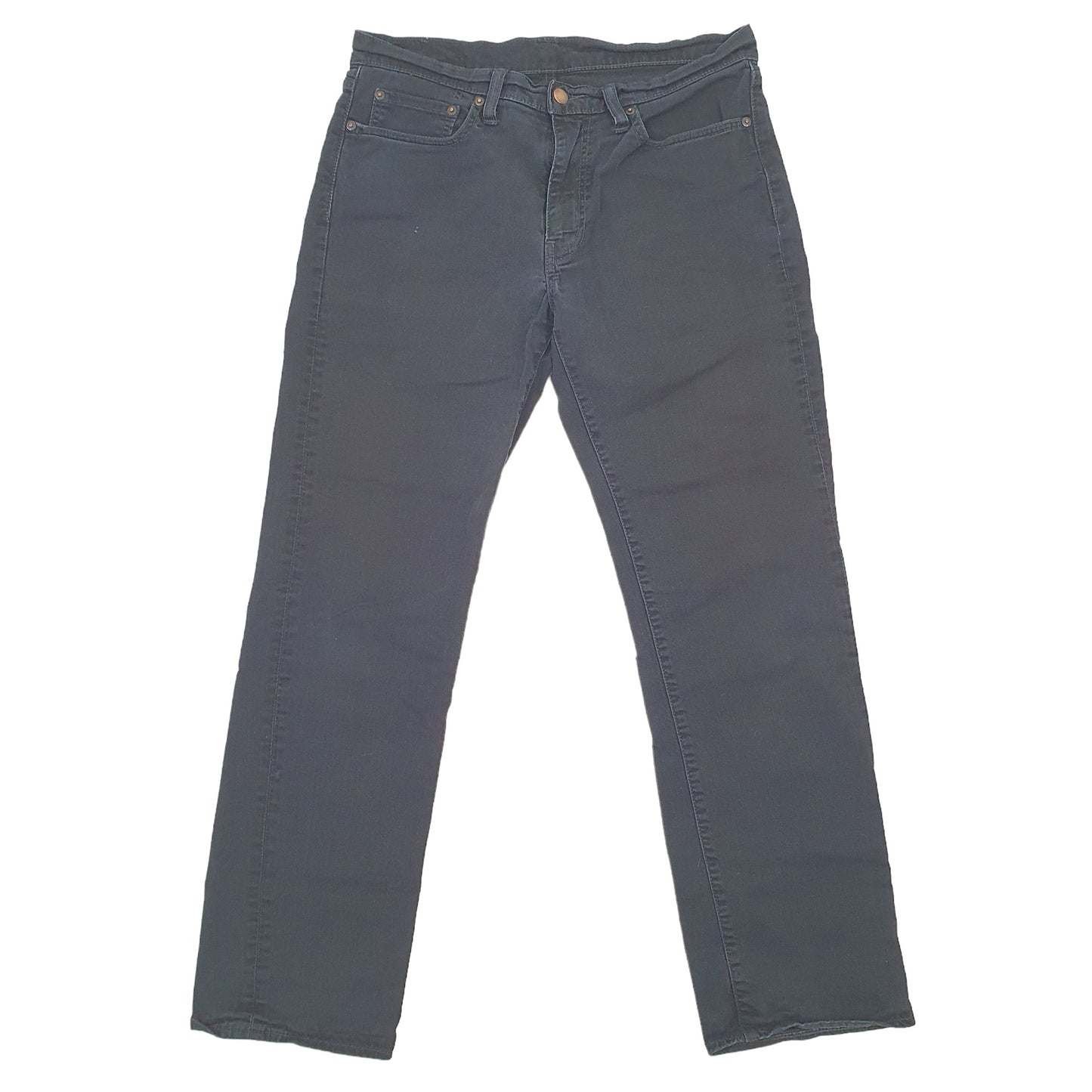 Levis 514 Straight Fit Jeans W33 L30 Black