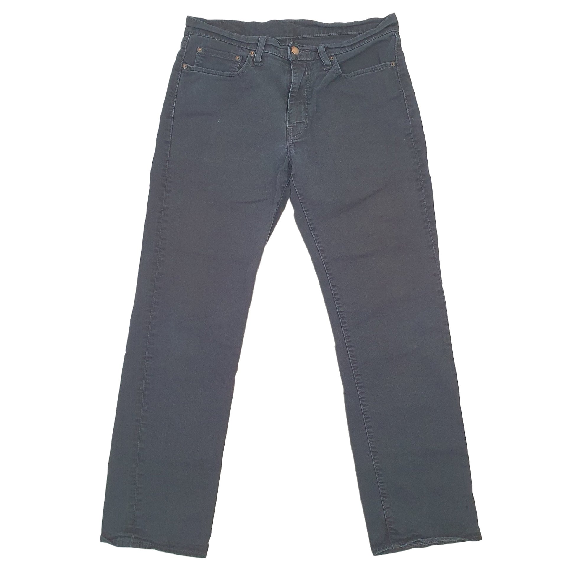 Levis 514 Straight Fit Jeans W33 L30 Black