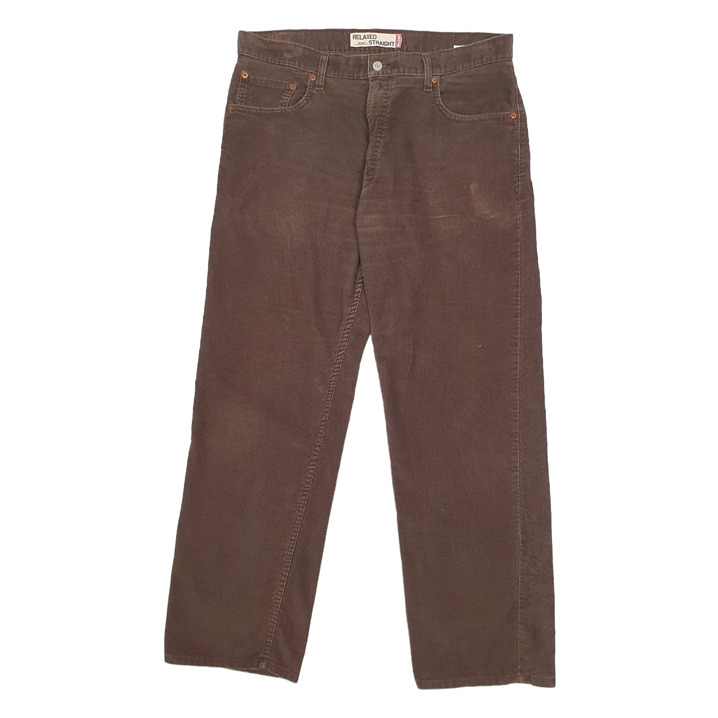 Mens Brown Levis  Corduroy Trousers
