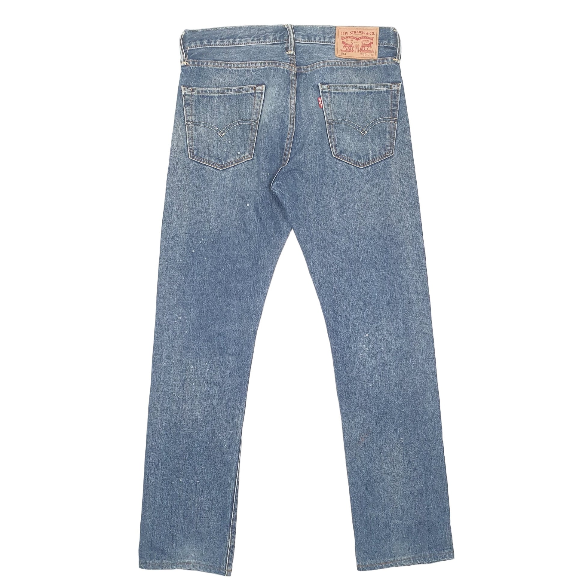 Mens Blue Levis  513 JeansW32 L32