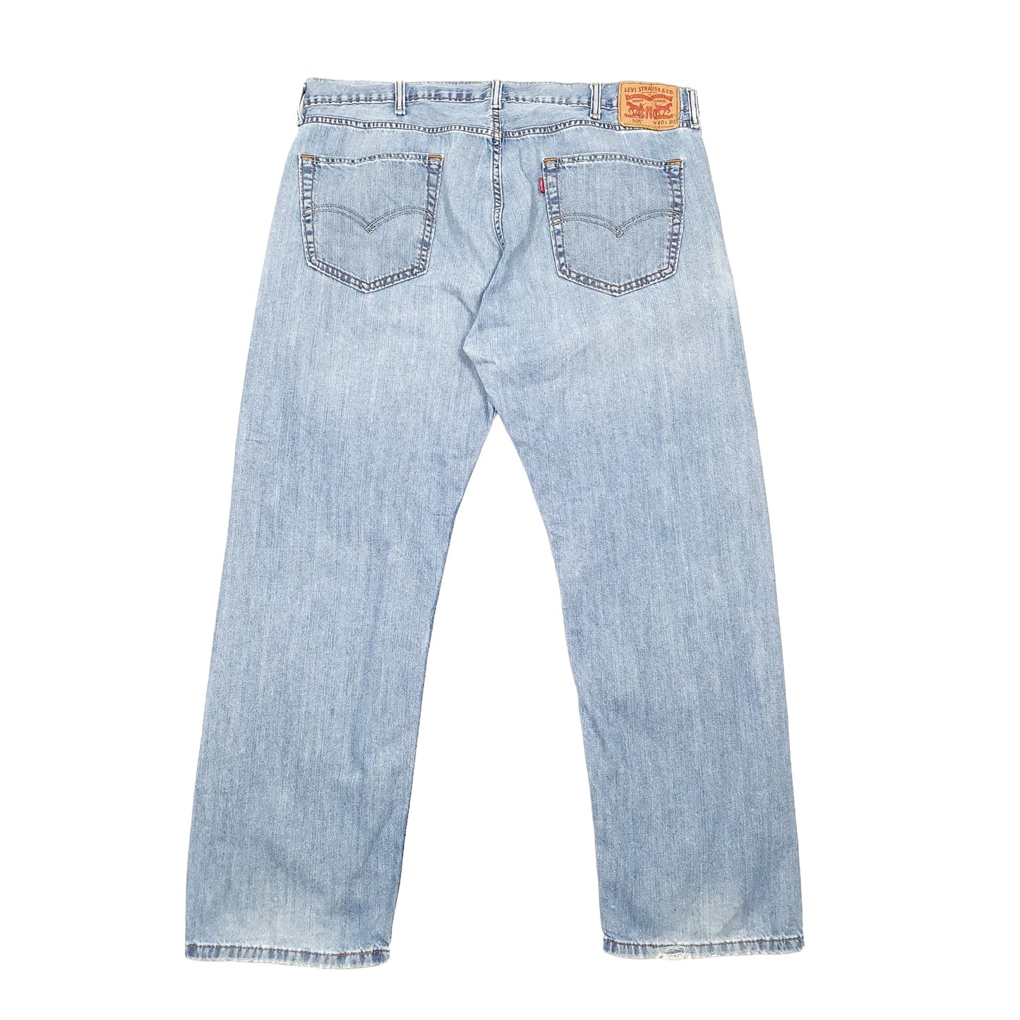 Levis 505 Regular Fit Jeans W40 L30 Blue