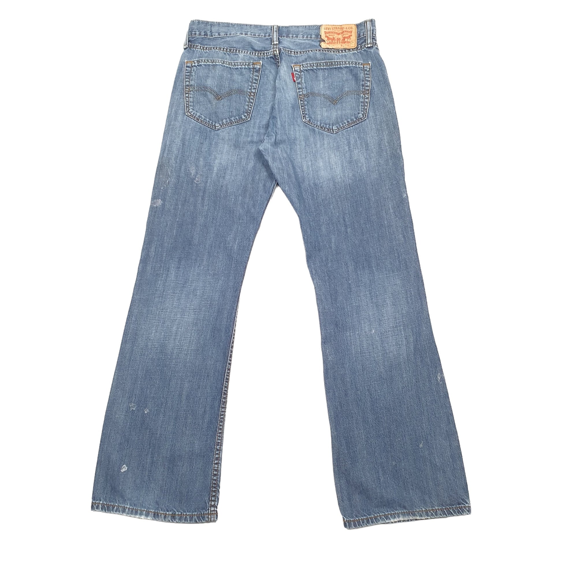 Levis 527 Bootcut Fit Jeans W32 L30 Blue