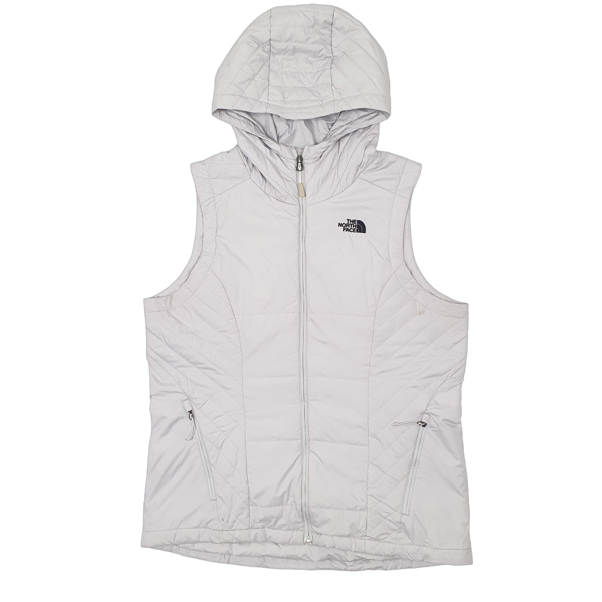 Womens Grey The North Face Lightweight Hooded Hoodie  Coat