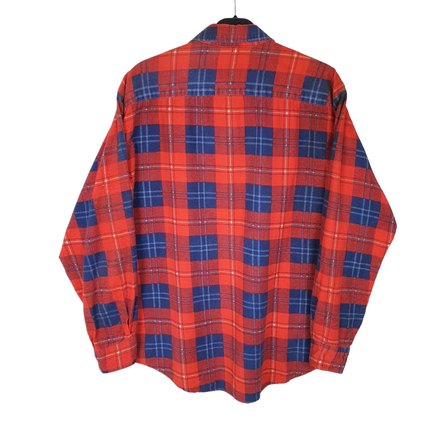Corner Stone Flannel Shacket Long Sleeve Regular Fit Check Shirt Red
