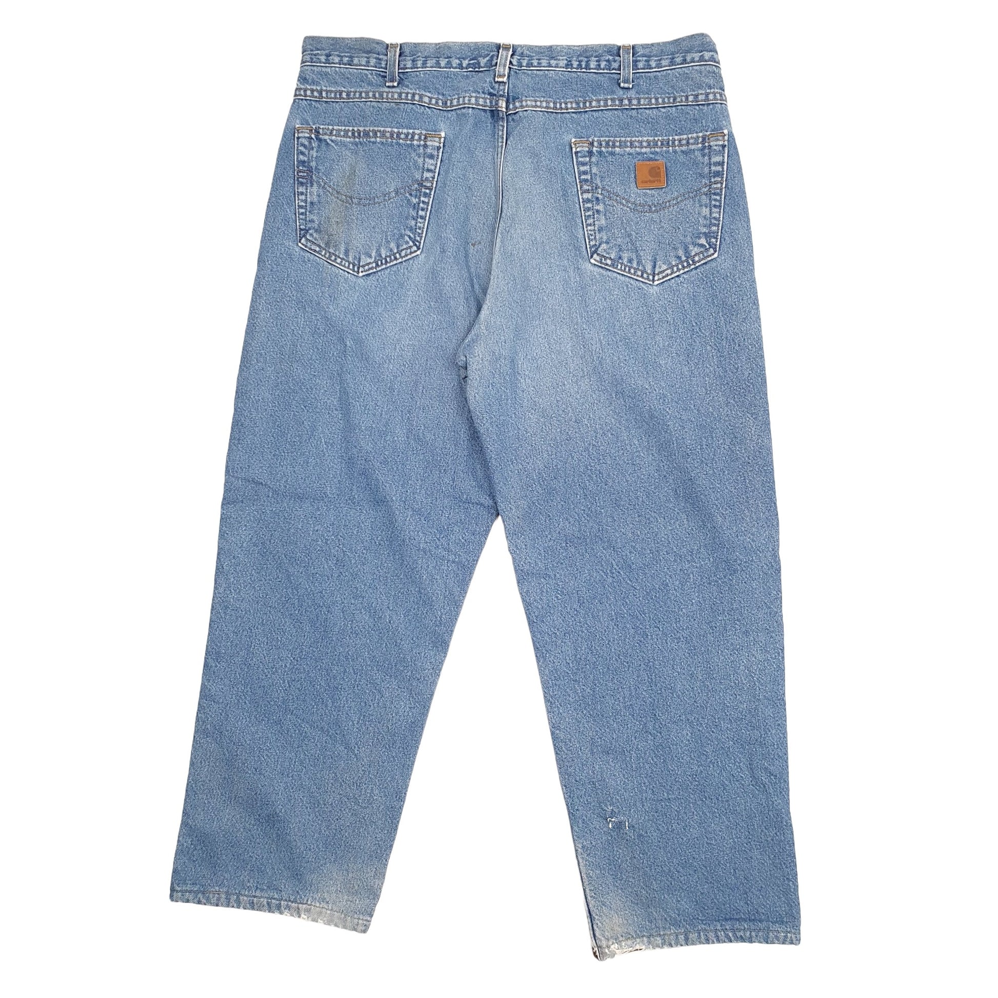 Mens Blue Carhartt  Carpenter JeansW38 L28