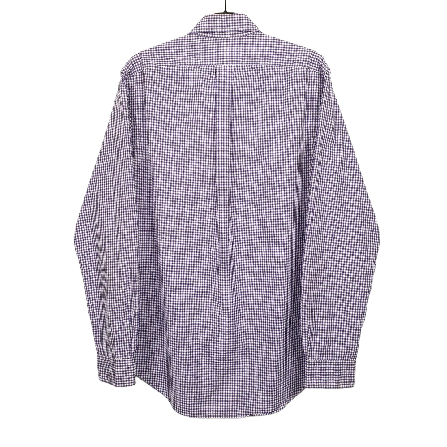 Ralph Lauren Long Sleeve Regular Fit Check Shirt Purple