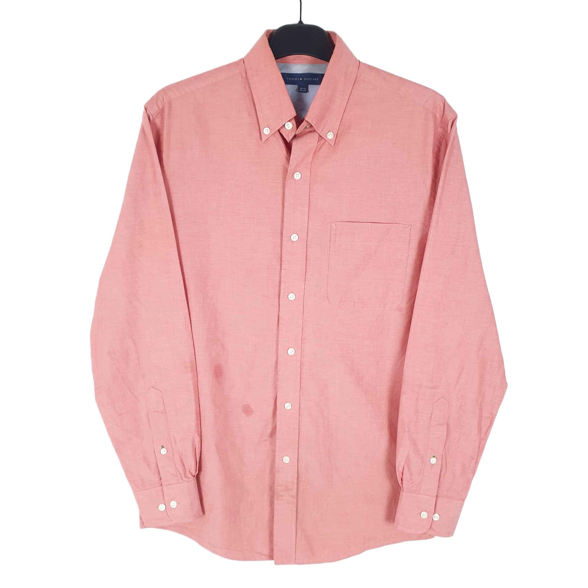 Tommy Hilfiger Long Sleeve Slim Fit Shirt Pink