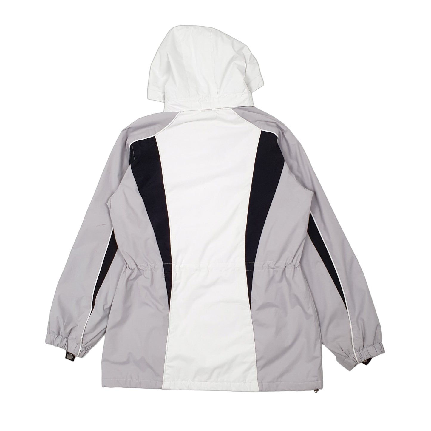 Womens White Nautica Hooded  Coat