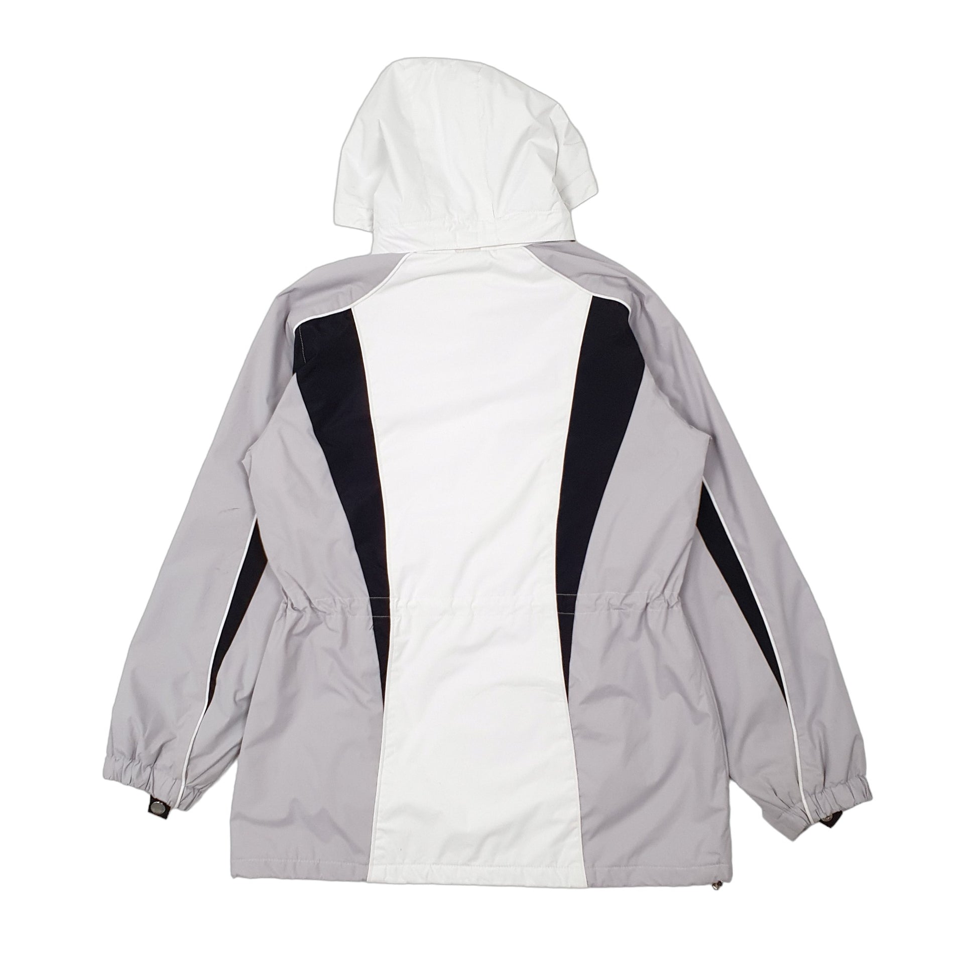 Womens White Nautica Hooded  Coat