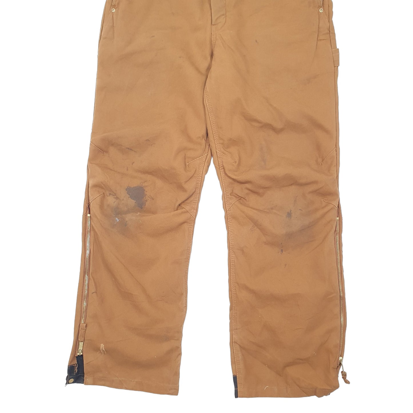 Mens Duck Walls Workwear Carpenter Insulated Dungaree Trousers