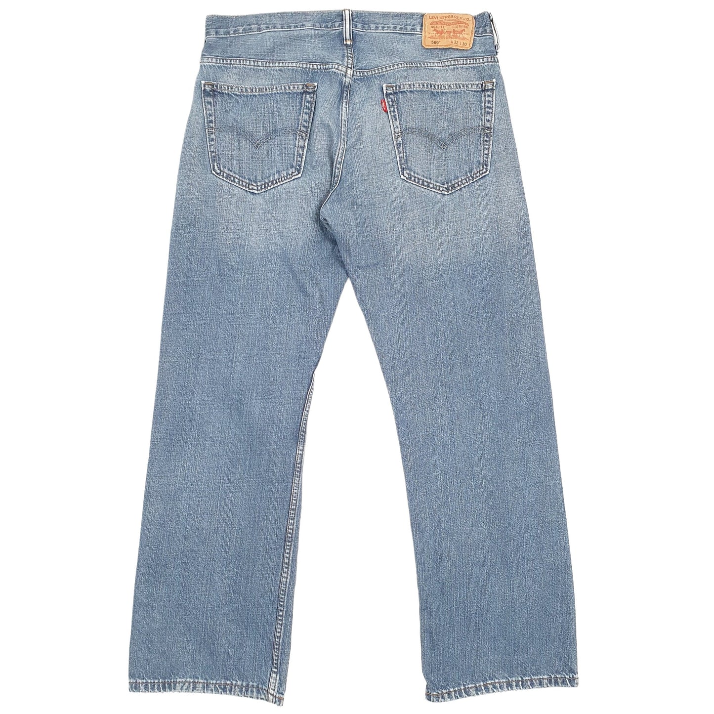 Levis 569 Loose Fit Jeans W34 L29 Blue